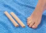 Zehenschutz, 2 St&uuml;ck, mit Silikon-Innenseite 