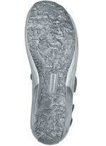 Waldl&auml;ufer, bequeme Damen-Sandalen, Weite G, mit herausnehmbarem Fussbett JEANSBLAU