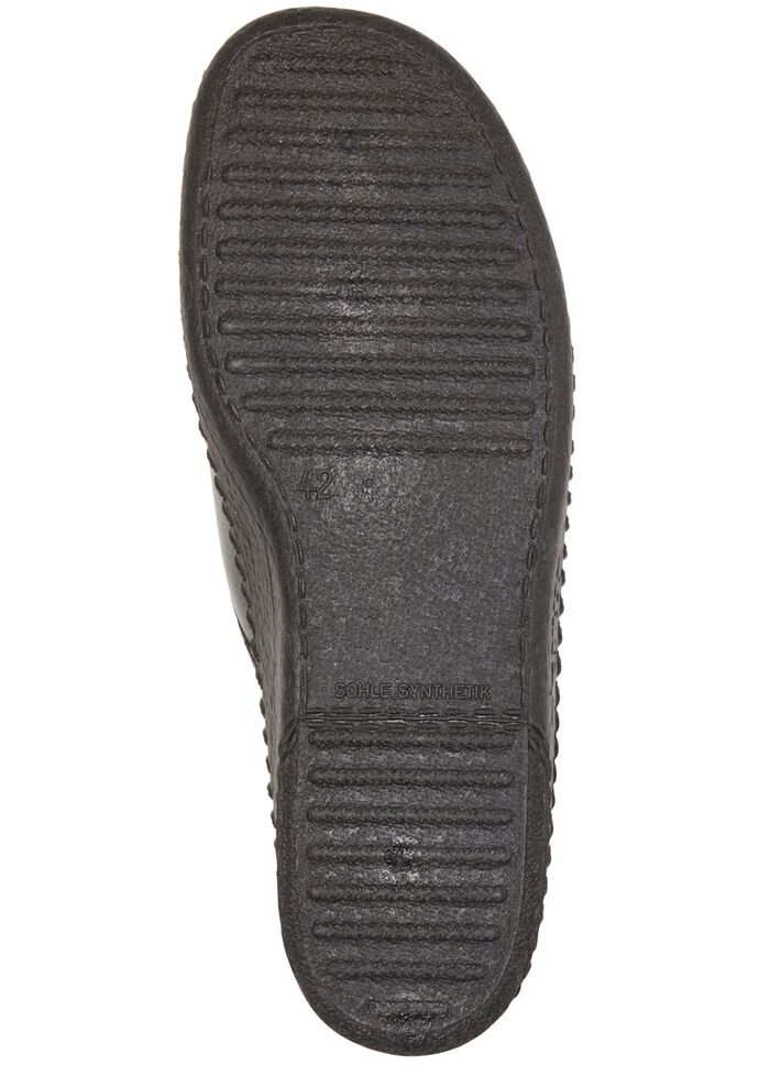 Klassische Herren-Pantoletten, mit anatomisch geformtem Fussbett 