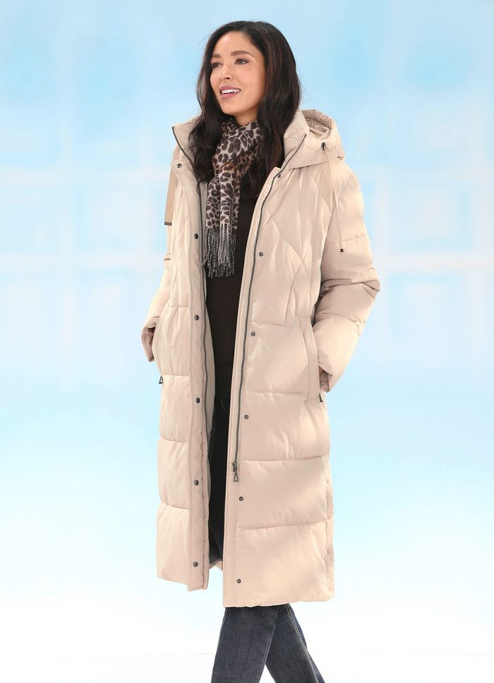 Mantel mit legerem Schnitt 