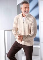 Jacke mit durchgehendem Reissverschluss in 5 Farben 