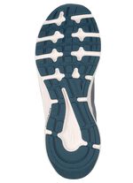 SKECHERS, sportliche Damen-Sneaker, mit herausnehmbarem Fussbett SILBER-GRAU