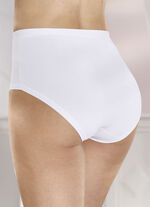 brio lingerie Fünferpack Slips WEISS