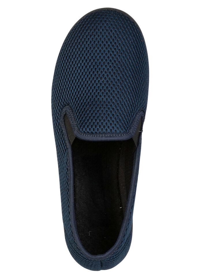 Bequeme Herren-Hausschuhe, Weite H, mit anatomisch geformtem Fussbett 