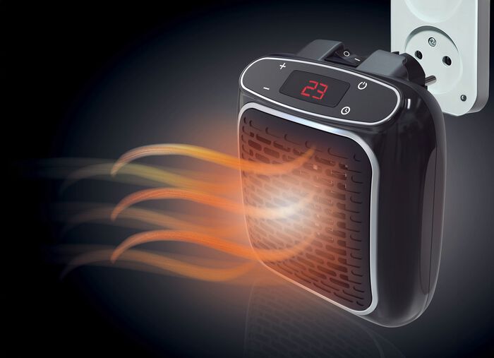 Mini-Heizung mit Thermo-Keramik-Heiztechnologie 