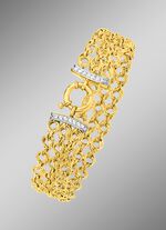 Edles Armband mit Schmuck-Federring 