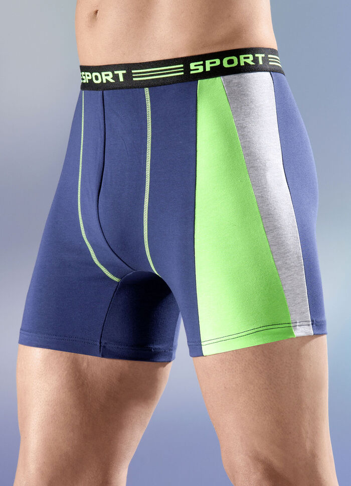 Viererpack Pants mit Elastikbund