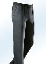 Schlupfhose von «Klaus Modelle» mit Gummibund rundum in 5 Farben DUNKELGRAU