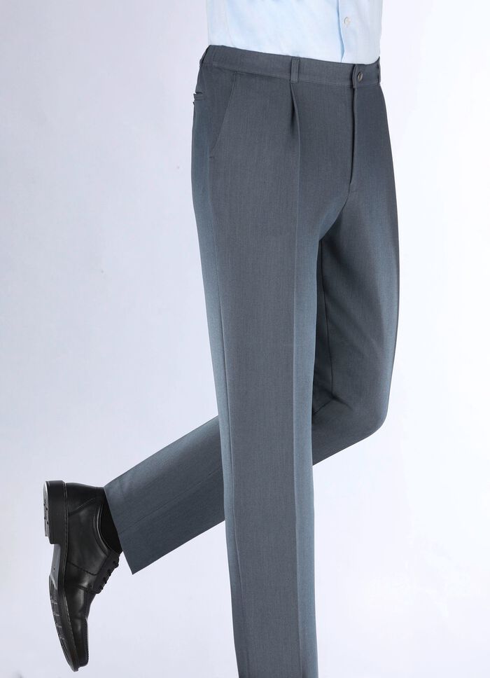 &laquo;Klaus Modelle&raquo;-Hose mit Bundfalten in 3 Farben 