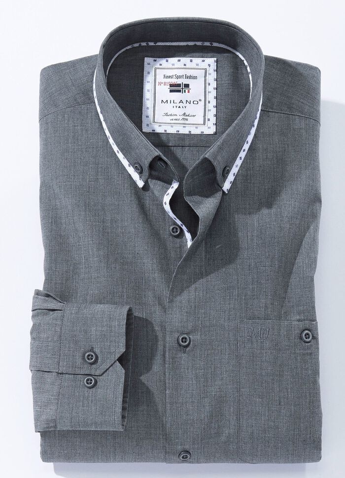 &laquo;Milano Italy&raquo;-Hemd in 4 Farben 