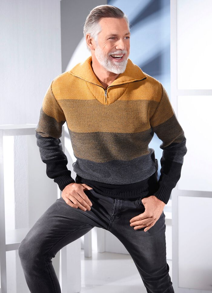 Troyer mit kurzem Reissverschluss 