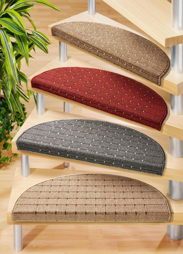 Stufenmatten mit rutschhemmender Latex-R&uuml;ckseite 