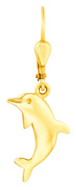 S&uuml;sse Delfin-Ohrringe 