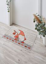 Fussmatte mit rutschfester R&uuml;ckseite 