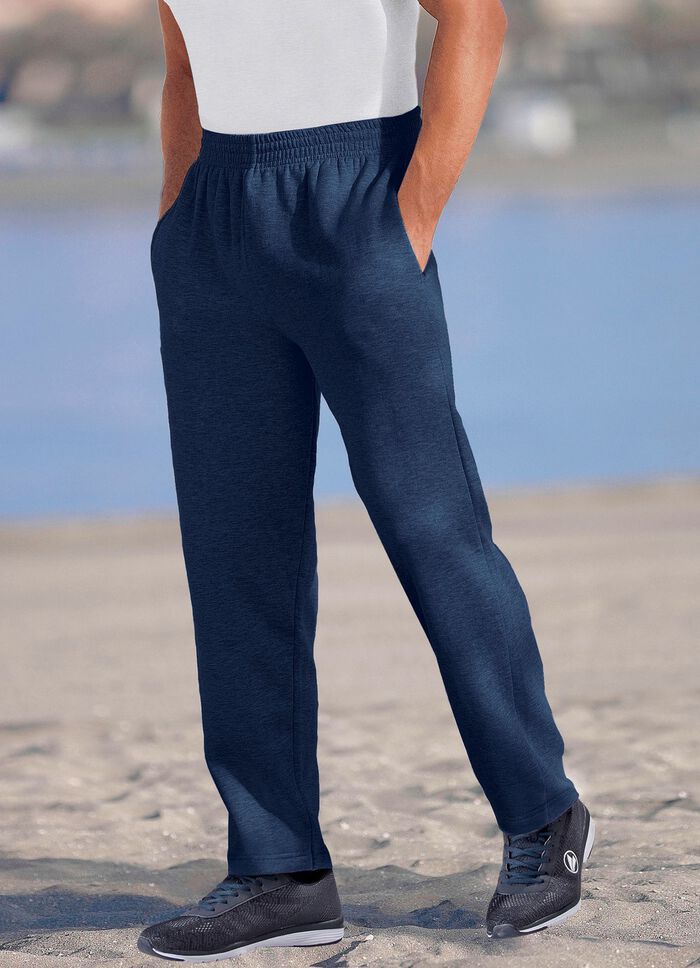 Jogginghose aus reiner Baumwolle in 5 Farben MARINE