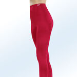 Zweierpack Leggings mit BIO-Baumwolle 1X ROT, 1X SCHWARZ