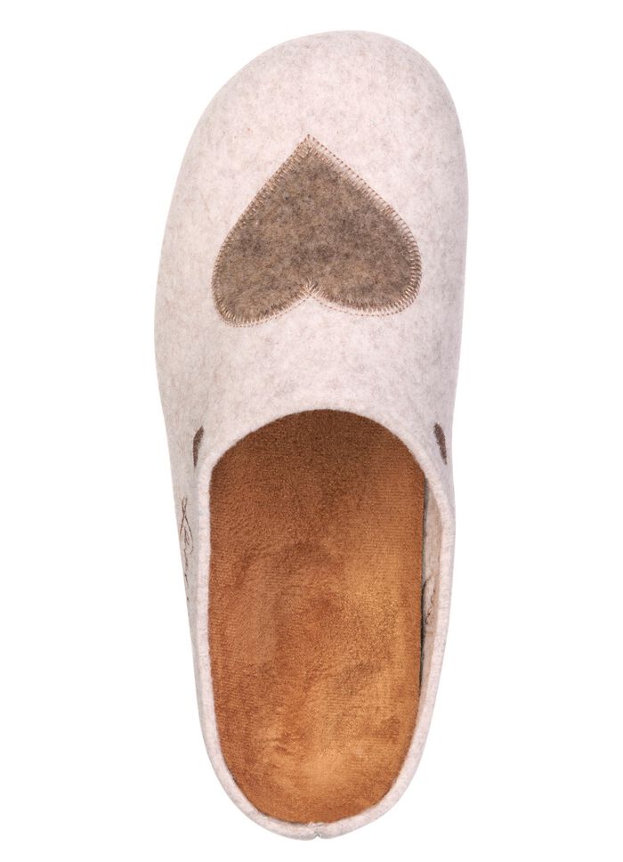 Laurina, klassische Damen-Hausschuhe, mit herausnehmbarem Fussbett 