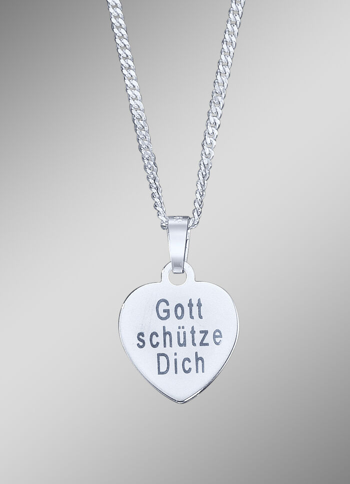 Anh&auml;nger Engel mit Panzerkette  