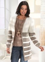 Long-Strickjacke in superflauschiger Qualit&auml;t 