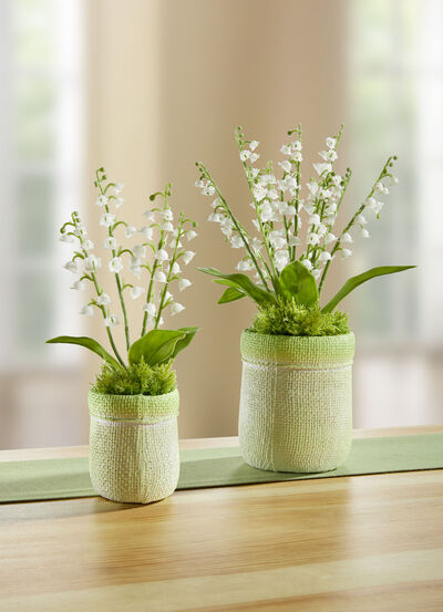 Maigl&ouml;ckchen-Gesteck, 2er-Set 