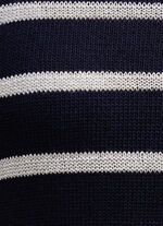 Pullover mit edlen Glitzerstreifen 