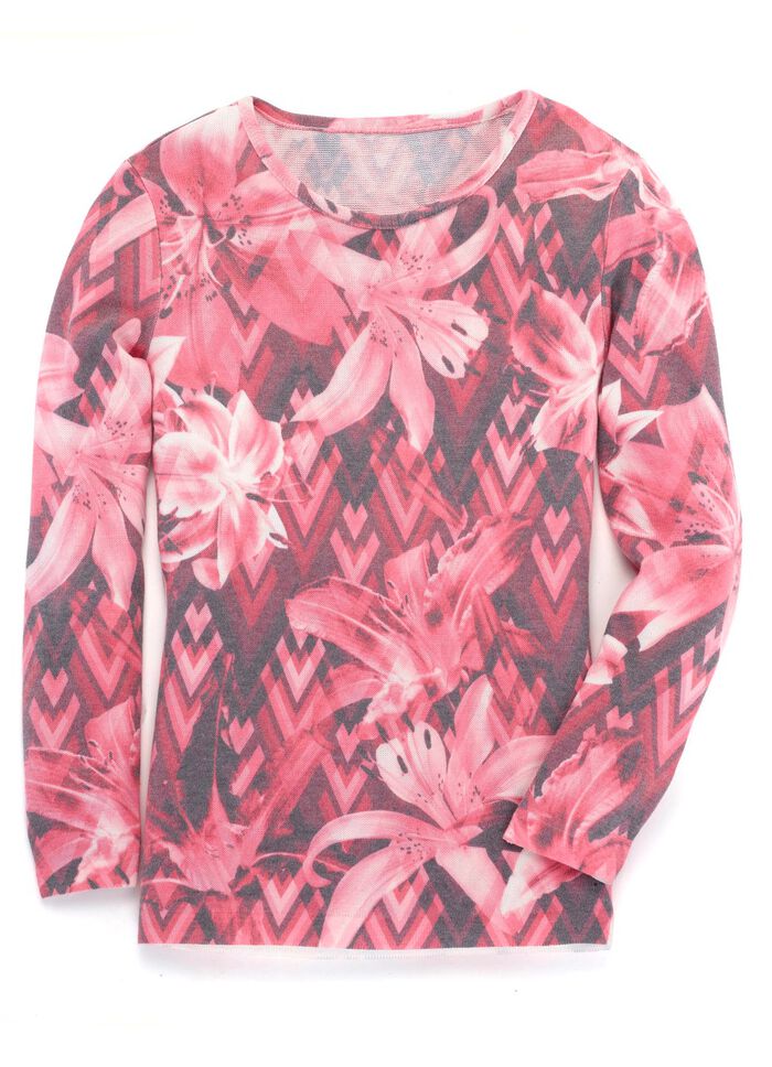 Pullover in weich fliessender Qualit&auml;t HUMMER-MULTICOLOR