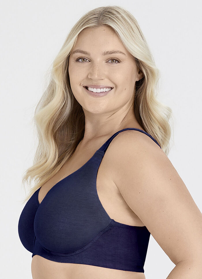 Miss Mary B&uuml;gel-BH mit hautsympathischer BIO-Baumwolle MARINE