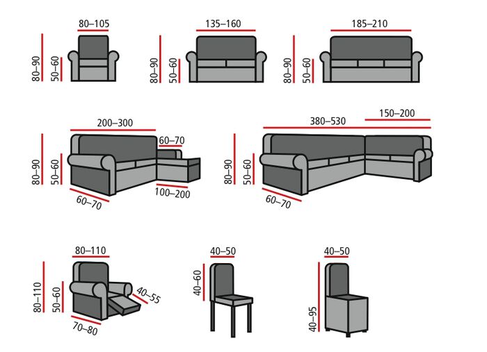 Bi-elastische Stretchbezüge aus 92% Baumwolle BEIGE
