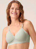 Naturana BH mit gepolsterten Cups SALBEI