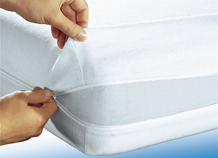 Allergikervollschutzbez&uuml;ge, verschiedene Ausf&uuml;hrungen WEISS