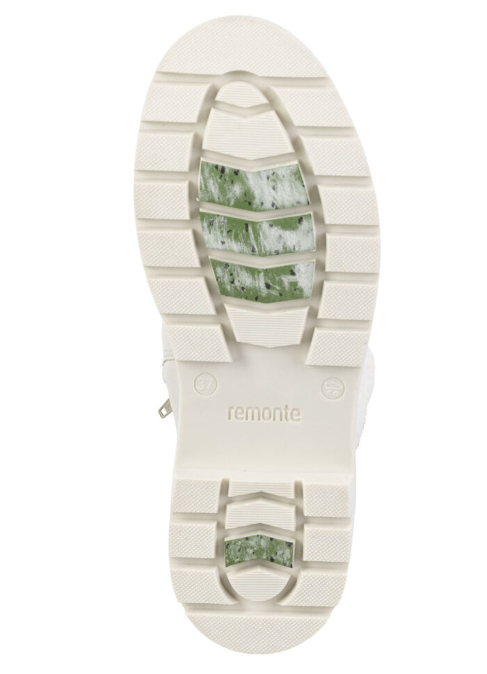 Remonte, gefütterte Damen-Boots, Winterschuhe, Weite G, mit Reissverschluss ECRU-BEIGE