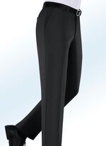 «Klaus Modelle»-Unterbauchhose mit Seitentaschen SCHWARZ