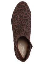 Andrea Conti, trendige Damen-Stiefeletten, mit Reissverschluss BRAUN-SCHWARZ