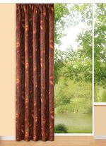 Blickdichte Verdunkelungsschals BRAUN