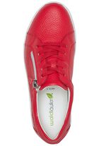 Waldl&auml;ufer, bequeme Damen-Schn&uuml;rschuhe, Weite K, mit herausnehmbarem Fussbett ROT