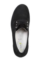 Waldl&auml;ufer, bequemer Damen-Trotteur, Weite H, mit herausnehmbarem Fussbett SCHWARZ