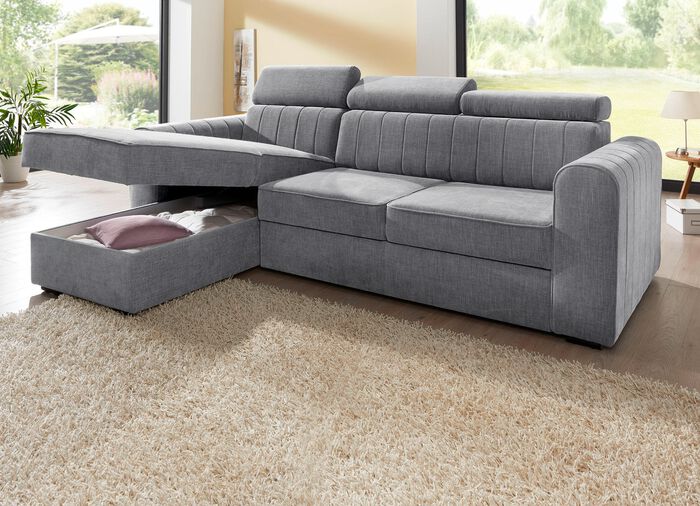 Polsterecke mit Bettfunktion 