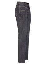 Magic-Jeans mit figurformendem Jeanssattel SCHWARZ