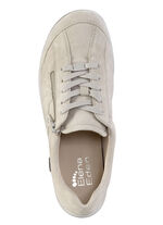 ELENA EDEN, bequeme Damen-Schnürschuhe, Weite H, mit herausnehmbarem Fussbett KIESEL