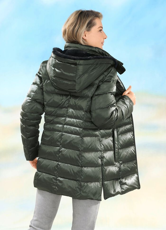 Daunenjacke in 2 Farben SALBEI
