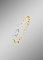 Luxuri&ouml;se Eleganz am Handgelenk: Armband in Bicolor 
