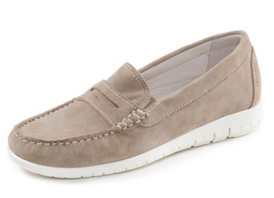 ELENA EDEN, klassische Damen-Slipper, Weite H, mit herausnehmbarem Fussbett 