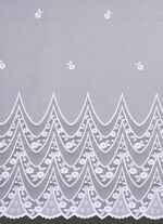 Wunderschöner Langvorhang mit Universalschienenband