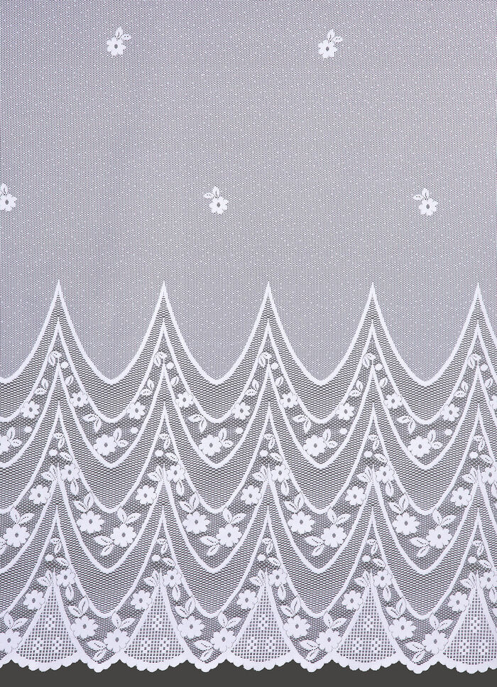 Wunderschöner Langvorhang mit Universalschienenband