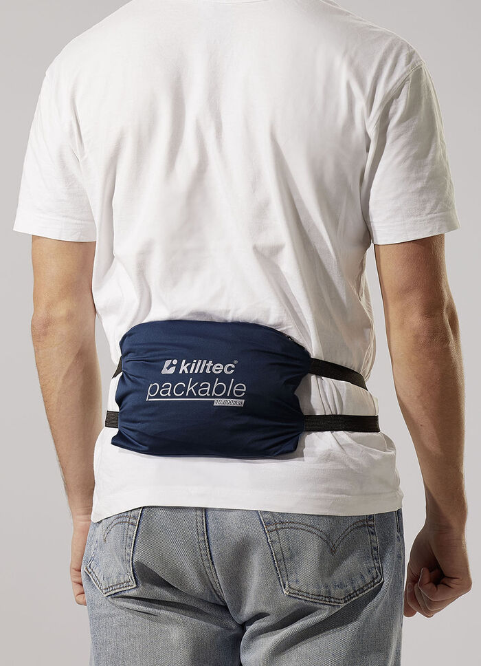 Herren-Funktionsjacke von Killtec® mit abnehmbarer Kapuze DUNKELNAVY