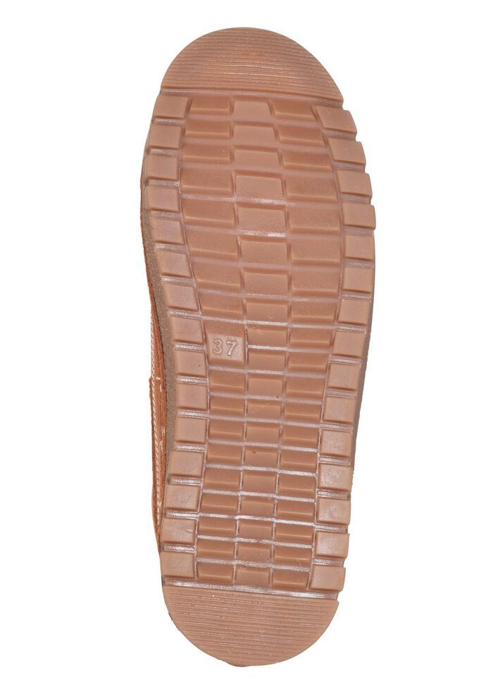 Gemini, schicke Damen-Schn&uuml;rschuhe, Weite G, mit herausnehmbarem Fussbett COGNAC