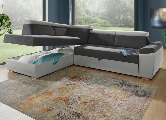 Polsterecke mit Bettfunktion 