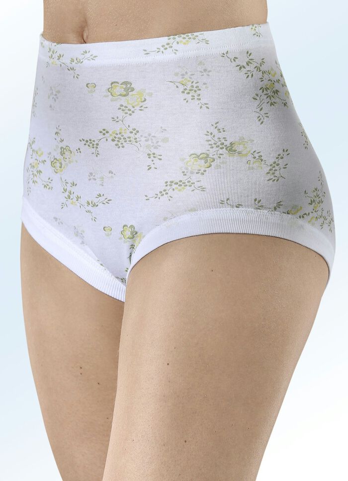 Fünferpack Slips mit auswechselbarem Gummizug 