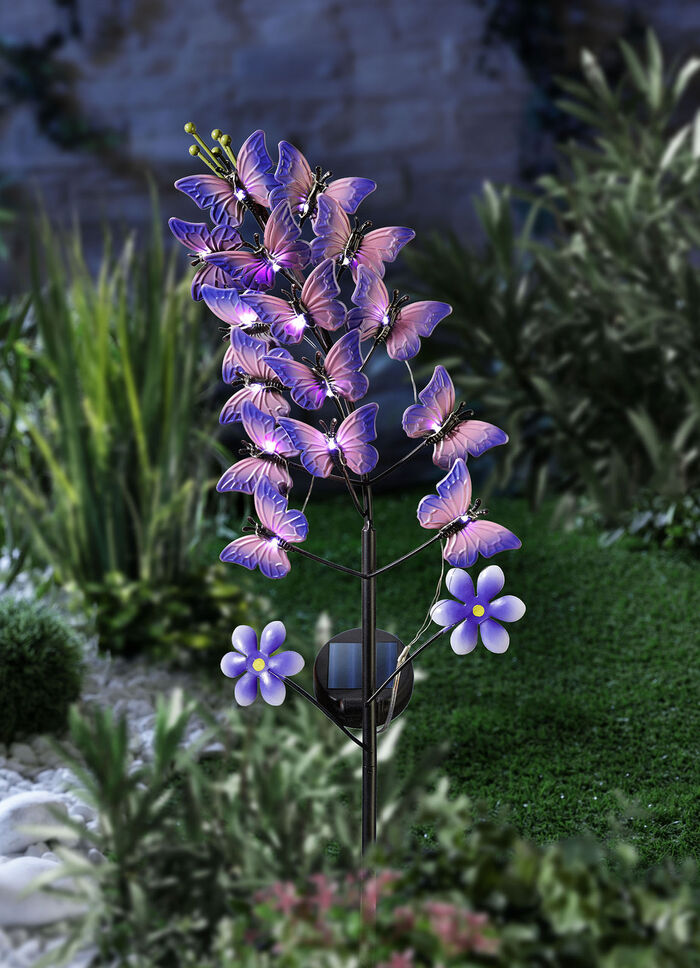 Solarstecker Schmetterlinge