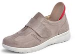 Slipper mit verstellbarem Klettverschluss TAUPE